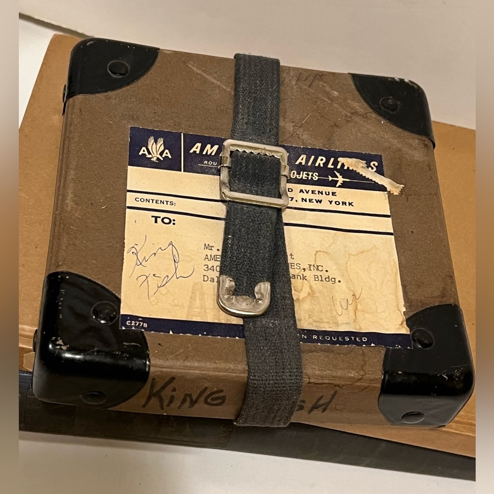 VINTAGE FILM REEL STORAGE/MAILER.